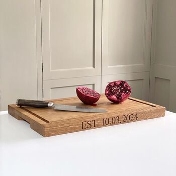 Personalised Oak Chopping Board, 9 of 10