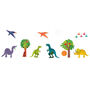 Dinosaur Collection Wall Sticker Pack Regular Size, thumbnail 3 of 4