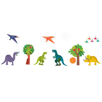 Dinosaur Collection Wall Sticker Pack Regular Size, 3 of 4