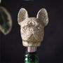 Gold Bull Dog Bottle Stopper, thumbnail 5 of 6