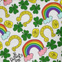 St Patricks Day Wrapping Paper Roll Or Folded V5, thumbnail 2 of 3