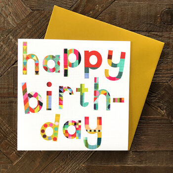 Glossy Happy Birthday Card, 5 of 5