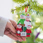 Family Personalised Christmas Decoration With Shovel, thumbnail 6 of 6