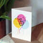 You Are Three 3rd Birthday Card, thumbnail 1 of 2