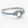 Woman's Personalised Blue Memorial Urn Bracelet For Ash Storage, thumbnail 2 of 12