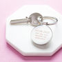 Personalised Day You Became My Godparent Keyring, thumbnail 1 of 4
