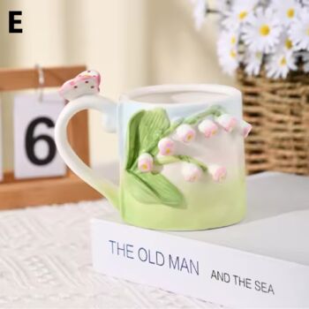 Floral Pastels Handmade Mug Collection, 7 of 7