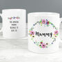 Personalised Floral Ceramic Mug, thumbnail 2 of 5