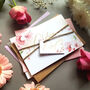 Pink Blossom Wedding Invitations Sample, thumbnail 1 of 7