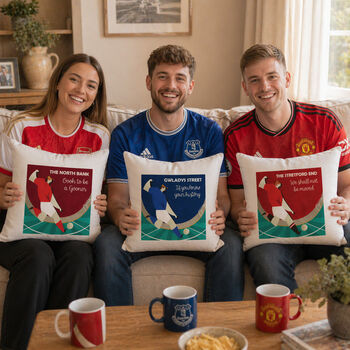 Personalised Football Cushion For Top Clubs, 2 of 12