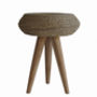 Seagrass Wicker Stool, thumbnail 3 of 4