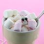 Happy Marshmallow Charm Necklace, thumbnail 1 of 3