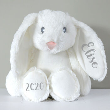 Personalised Soft Toy Unicorn Or Bunny, 6 of 7