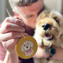 Personalised Pet Lover Keyring With Your Dog On, thumbnail 3 of 12