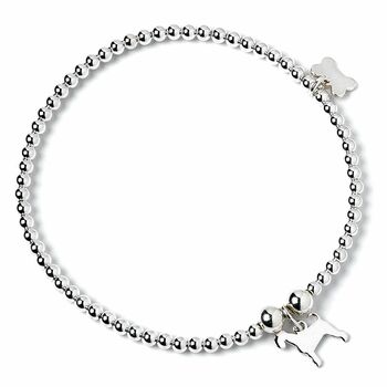 Personalised Schnauzer Sterling Silver Bracelet, 2 of 5