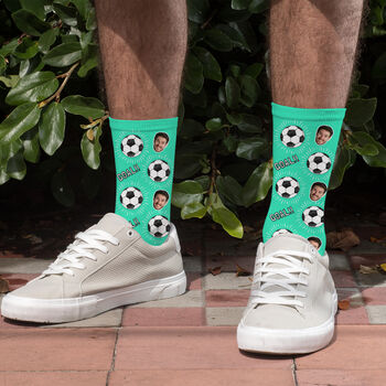Personalised Football Photo Socks, 10 of 12