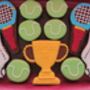 Personalised Tennis Biscuit Tin, thumbnail 10 of 10