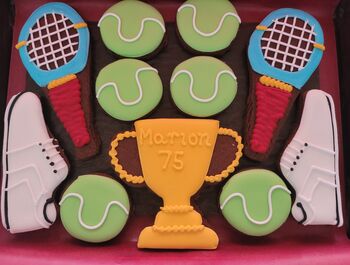 Personalised Tennis Biscuit Tin, 10 of 10