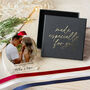 Personalised First Christmas Together Photo Ornament, thumbnail 3 of 9