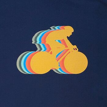 Mens Cycling T Shirt, 2 of 2