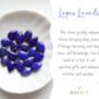 Lapis Lazuli Teardrop Stud Earrings, thumbnail 6 of 11