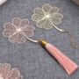 Pink Bookmarks Flowers And Leaves, thumbnail 2 of 7