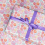 Baby Bubbles Wrapping Paper Roll Or Folded V2 Pink, thumbnail 1 of 2