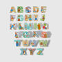 Personalised Alphabet Door Letter New Baby Card, thumbnail 8 of 8