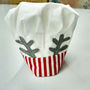 Personalised Reindeer Apron And Chef Hat Set, thumbnail 6 of 6