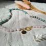Zodiac Crystal Necklace With Rose Quartz And Amethyst, thumbnail 9 of 11