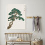 Japanese Bonsi Tree Art Print, thumbnail 2 of 3