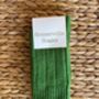 Recycled Wool / Cashmere Blend Socks In Apple Green, thumbnail 1 of 4