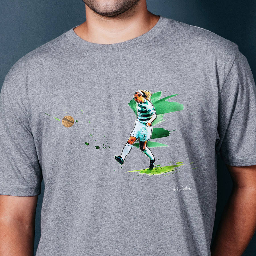 Demolition Man : Celtic T Shirt By Art Of Football | notonthehighstreet.com