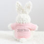 Personalised Bunny Soft Toy, thumbnail 3 of 6