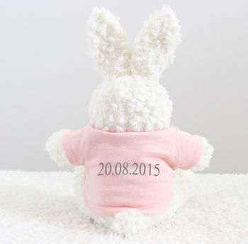 Personalised Bunny Soft Toy, 3 of 6