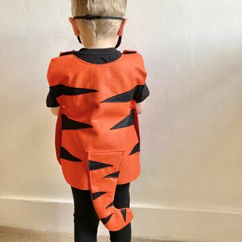 Felt Tiger Costume For Children And Adults, 3 of 12