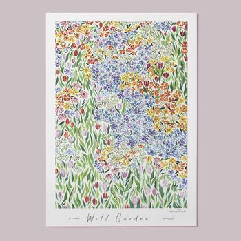Wild Garden Art Print, 3 of 3