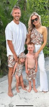 Matching Family Girl's Tropical Swimsuit, 5 of 6