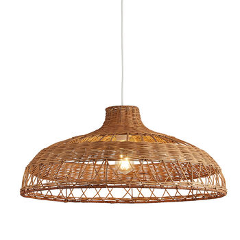 Guthrie Wicker Pendant Light Shade, 3 of 3