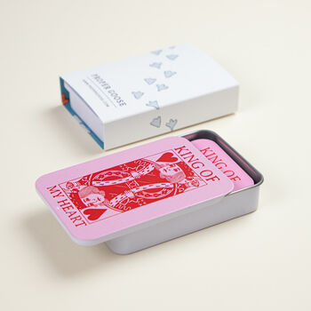 King Of My Heart Playing Cards In A Tin, 3 of 7