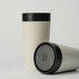 Circular And Co Coffee Cup Made From Paper Cups 8oz Chalk And Black, thumbnail 8 of 8