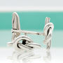 Sterling Silver Knot Cufflinks, thumbnail 1 of 2