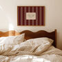How Lucky Are We Striped Landscape Print, thumbnail 6 of 9