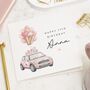 Cute Personalised 17th Birthday Car Card For Daughter, thumbnail 1 of 7