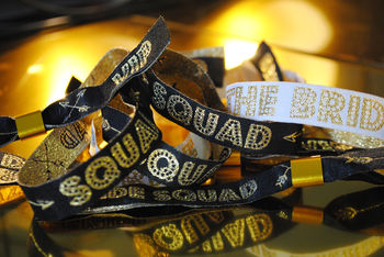 Bride Squad Bachelorette / Hen Party Wristbands, 12 of 12