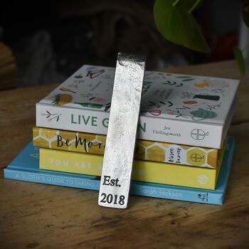 6th Anniversary Classic Iron Scroll Metal Bookmark, 3 of 12