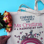 Personalised Learning Is A Journey Teacher Bag, thumbnail 2 of 12