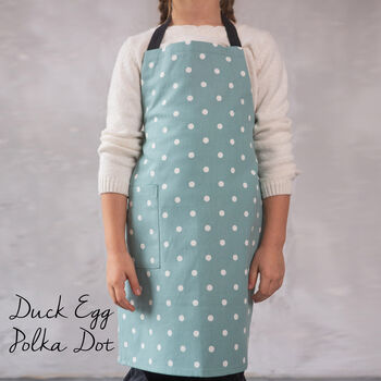 Personalized Cotton Canvas Aprons For Kids, 3 of 12