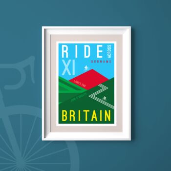 *Personalised* Land's End John O' Groats Print One, 3 of 3