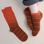 Peace Beige And Retro Brown Men's Trainer Socks Bundle, thumbnail 7 of 8